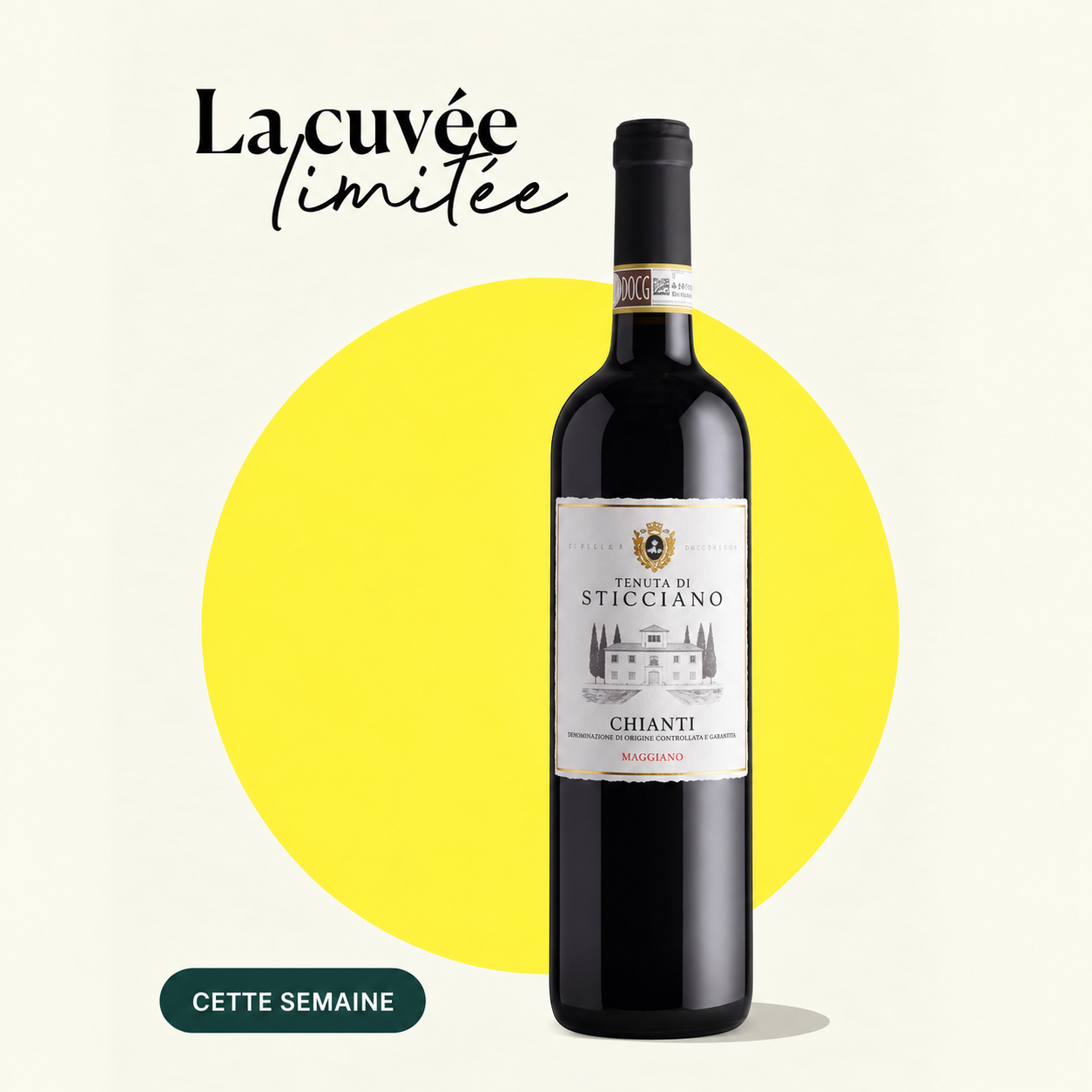 Chianti Maggiano 2023 Tenuta di Sticciano - La cuvée limitée Cuvée Privée