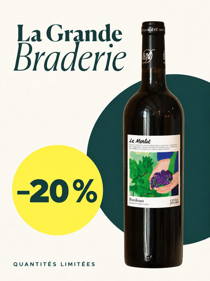 Le Merlot 2022 – Grande Braderie d'automne -20 %