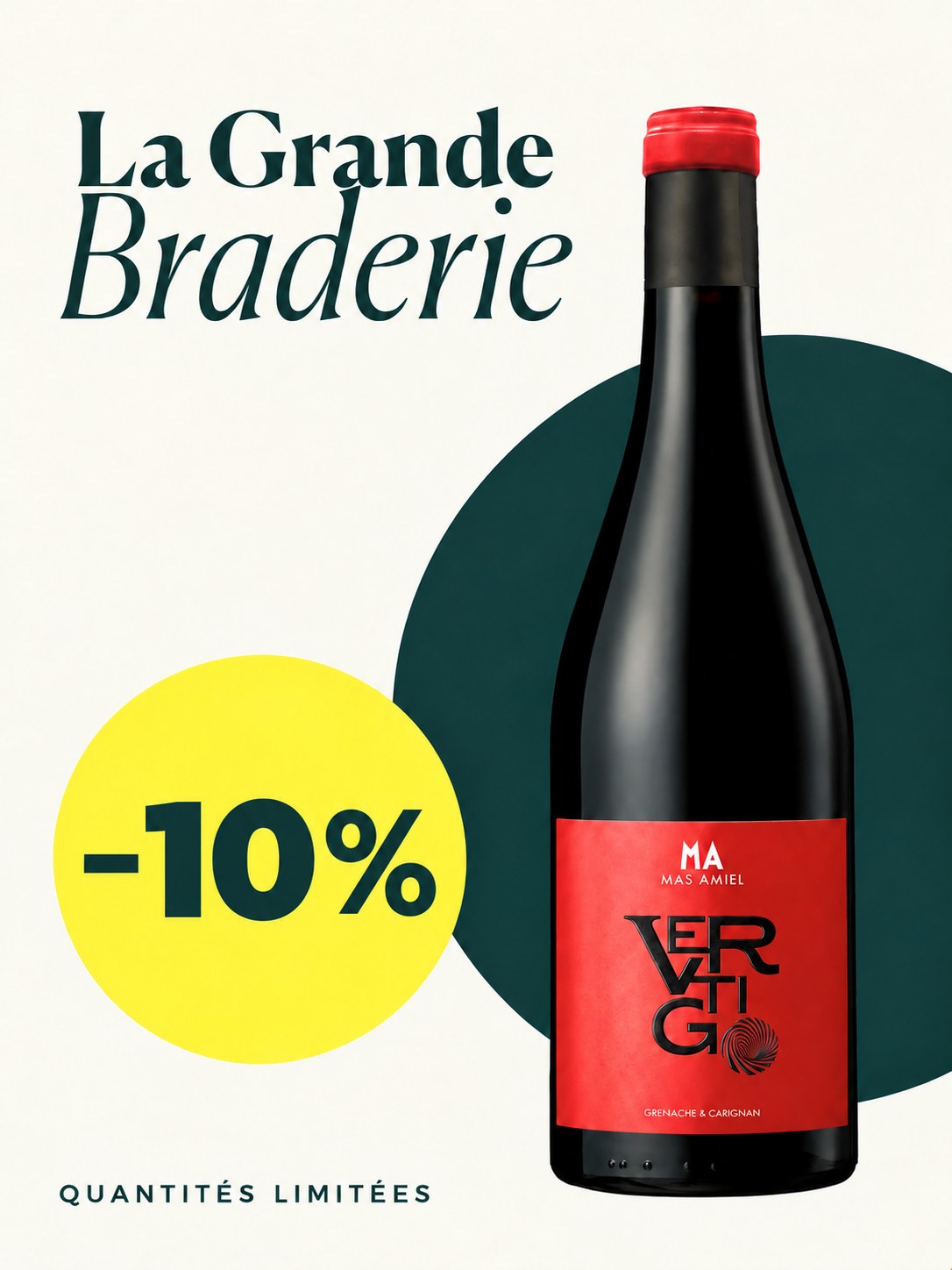 Côtes du Roussillon Vertigo 2025 – Grande Braderie d'automne -10 %