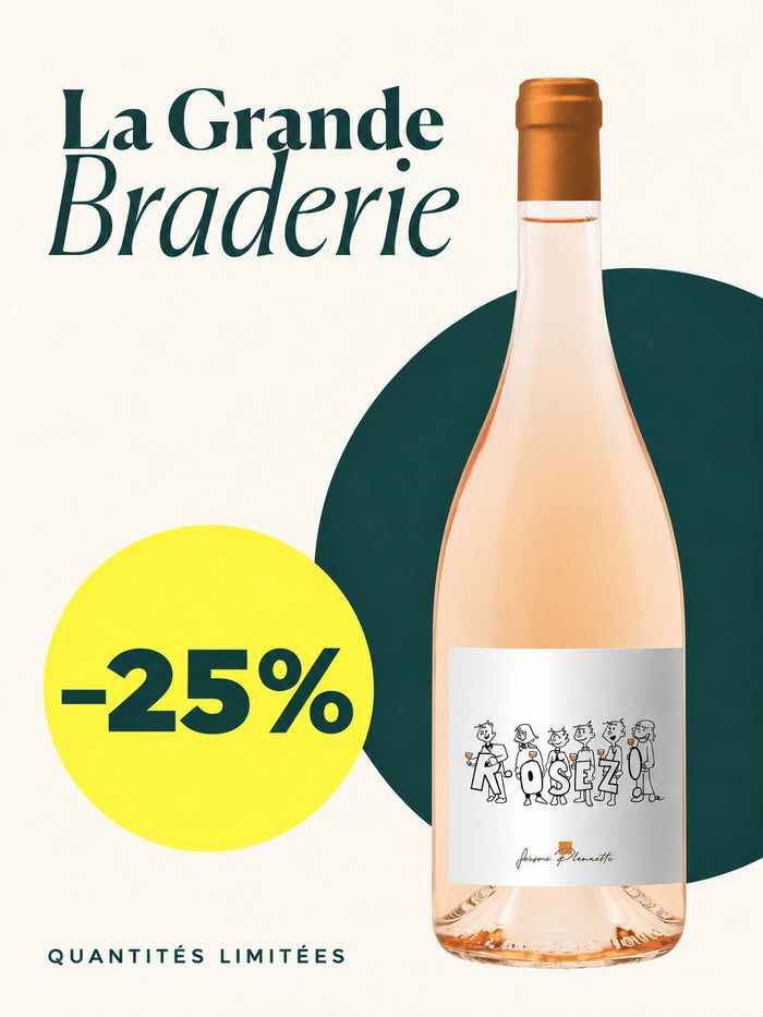 Rosé R-osez 2025 – Grande Braderie d'automne -25 %