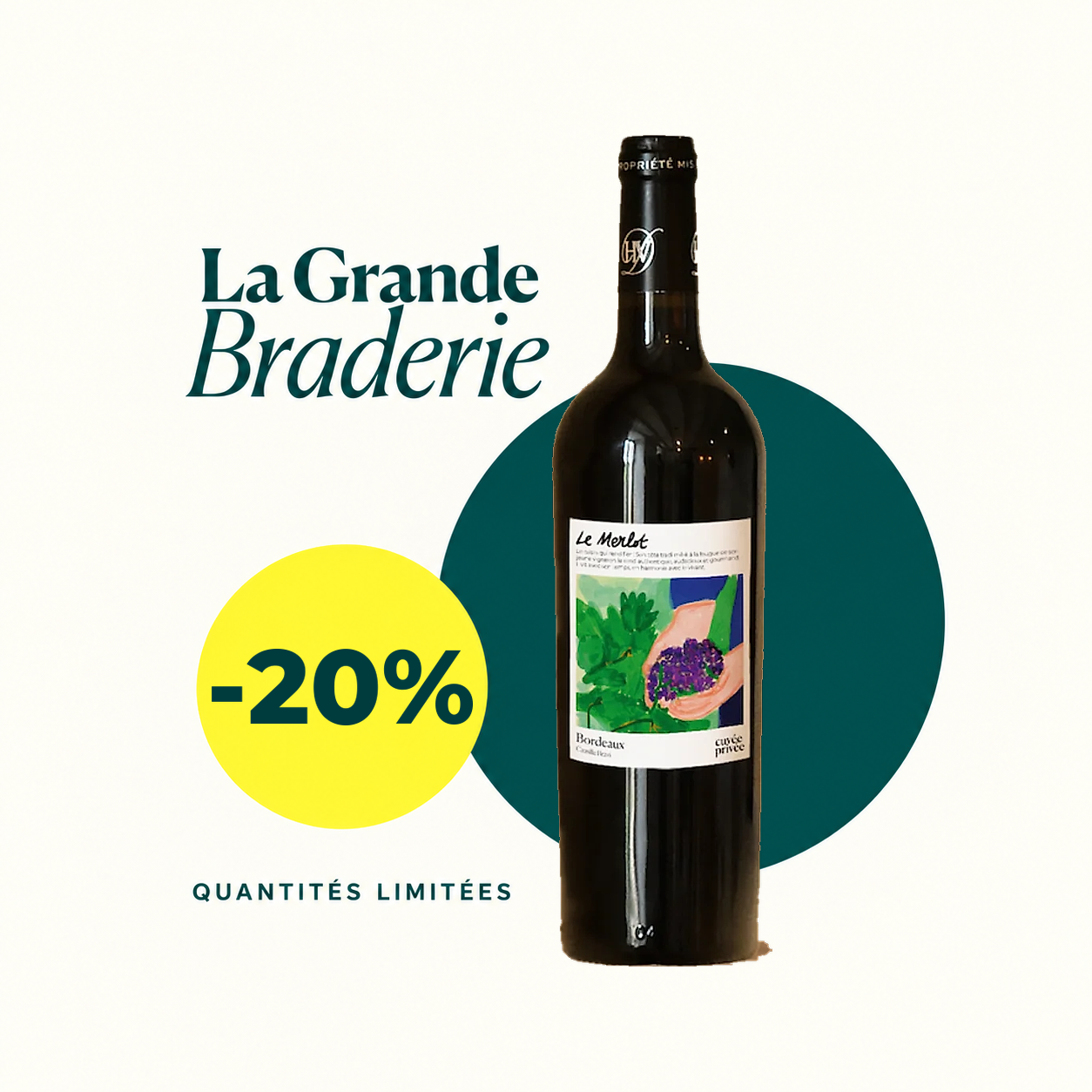 Le Merlot 2022 – Grande Braderie d'automne -20 %